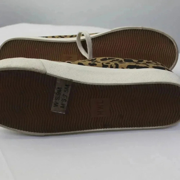 Madewell cheetah animal print sneakers size 9 - Picture 3 of 13